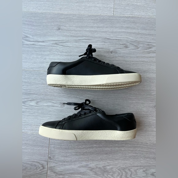 Saint Laurent Court Classic Sneaker Black Size EU 37.5 Great Condition Worn Once - Picture 4 of 9